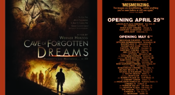 Cave of Forgotten Dreams – Opens tomorrow in Philadelphia
