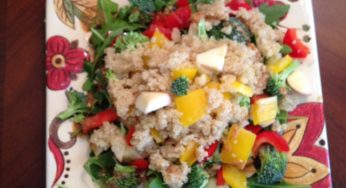 Seasonal Vegetable Quinoa “Risotto”