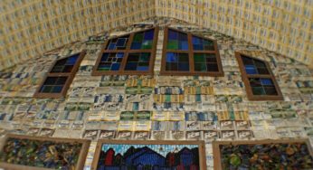Beer Can House is Ultimate Houston Recycled Decor: Over 50,000 Recycled Beers!