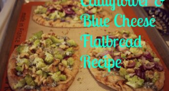 Cauliflower, Onion & Blue Cheese Flatbread Recipe