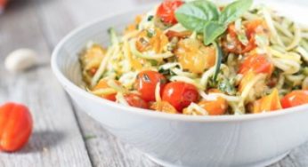 Roasted Spaghetti Squash, Tomato & Zucchini Recipe