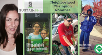 Meet the SustainPHL Nominees: Neighborhood Champion