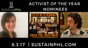 Meet the SustainPHL Nominees: Activist OTY