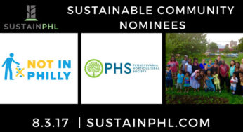 Meet the SustainPHL Nominees: Sustainable Communities