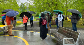 Rain didn’t damper the 12th annual Green Building Conference