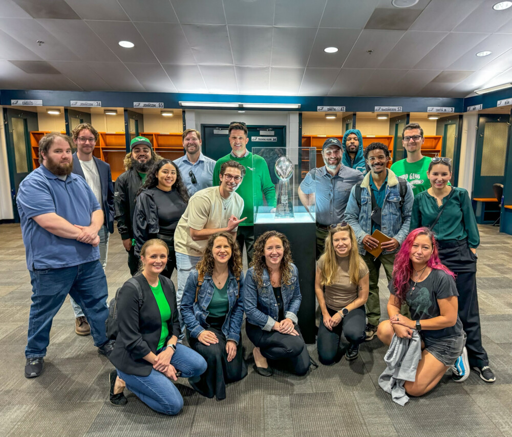 Green Philly members at Lincoln Financial Field