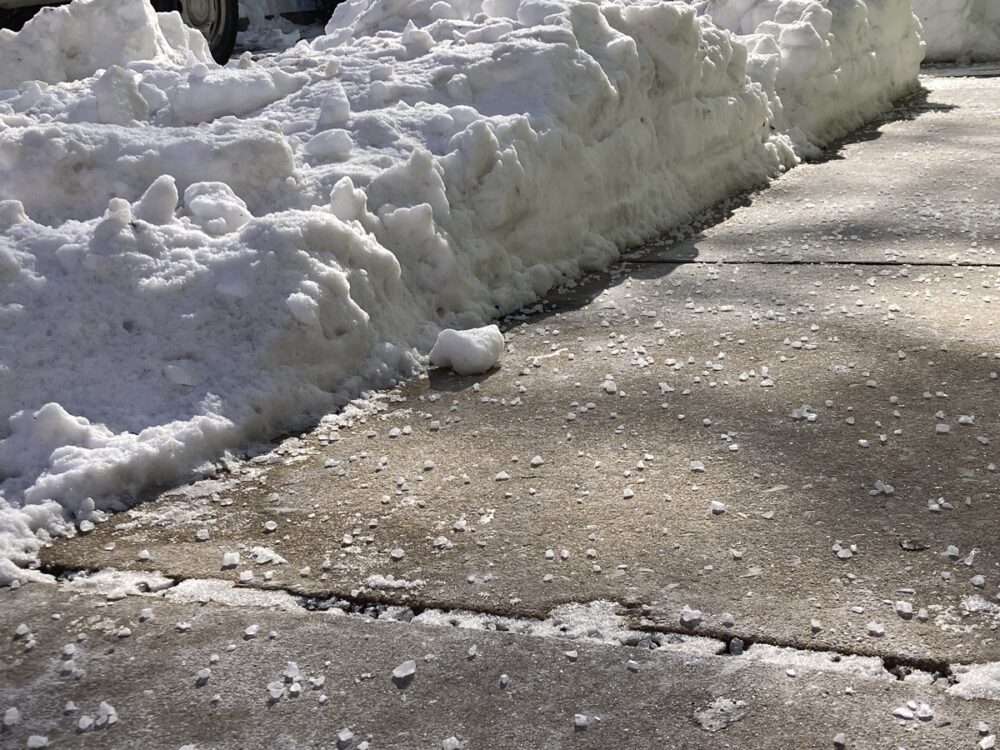 De-icing with rock salt, moon meditations, & more